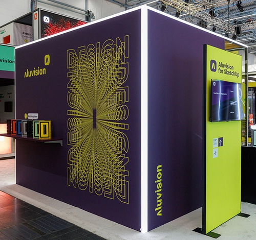 Hochwertige Aluminiumrahmen und modulares Stecksystem von Aluvision